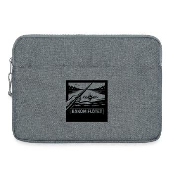 Dans les coulisses - Sacoche pour ordinateur portable 15 pouces - gris chiné - Devant