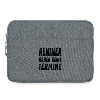 Pensioner - Laptop bag 15" - heather grey - Front