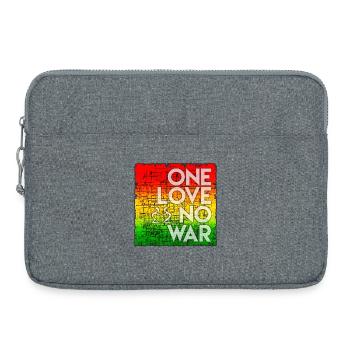 Un Amour Sans Guerre Arc-En-Ciel - Sacoche pour ordinateur portable 15 pouces - gris chiné - Devant
