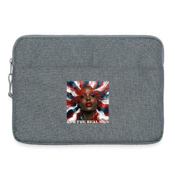 For_The_Real_Men - Laptoptasche 15" - Grau meliert - Vorne