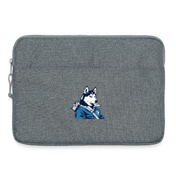 Husky Postman Blue Outfit - Laptop bag 15" - heather grey - Front