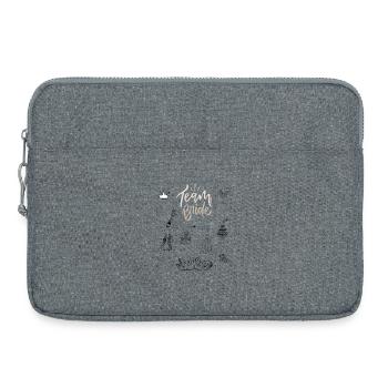 Équipe Mariée pour enterrement de vie de jeune fille - Sacoche pour ordinateur portable 15 pouces - gris chiné - Devant