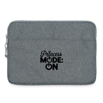 Conception du mode Princesse - Sacoche pour ordinateur portable 15 pouces - gris chiné - Devant