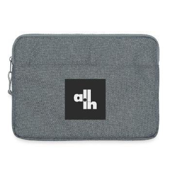 Déclaration minimale de tout en Poker Typographie - Sacoche pour ordinateur portable 15 pouces - gris chiné - Devant