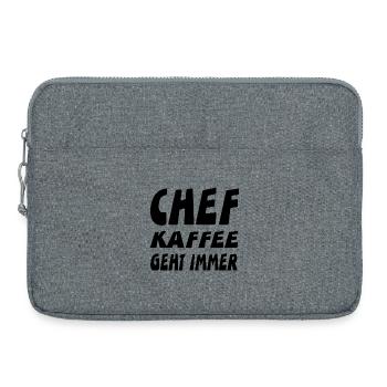 Chef - Laptoptasche 15" - Grau meliert - Vorne