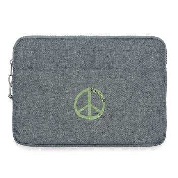 meh Peace - Laptoptasche 15" - Grau meliert - Vorne