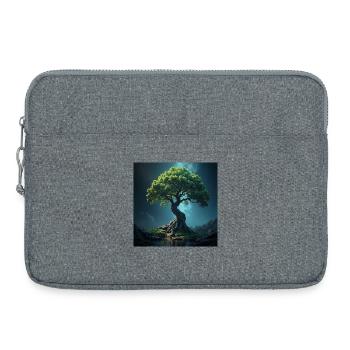 Colorful Tree of Life. - Laptop bag 15" - heather grey - Front