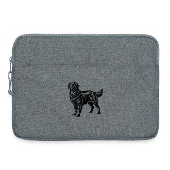 Goldener Rettungsgerät - Laptoptasche 15" - Grau meliert - Vorne