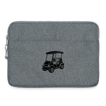 Golfwagen - Laptoptasche 15" - Grau meliert - Vorne