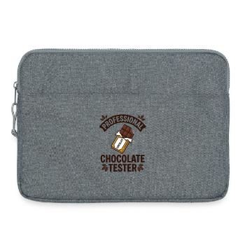 Barre de chocolat Cuisson de barres chocolatées - Sacoche pour ordinateur portable 15 pouces - gris chiné - Devant