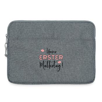 ERSTER MUTTERTAG BABY MAMA - Laptoptasche 15" - Grau meliert - Vorne