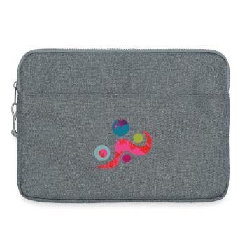 Yoga design_50 - Laptop bag 15" - heather grey - Front