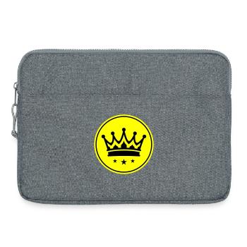 Krone Symbol - Laptoptasche 15" - Grau meliert - Vorne