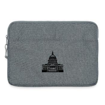 Washington D.C. Kapitol - Laptoptasche 15" - Grau meliert - Vorne