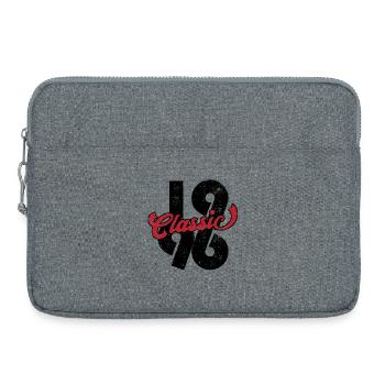 Vintage 1996 - Laptoptasche 15" - Grau meliert - Vorne