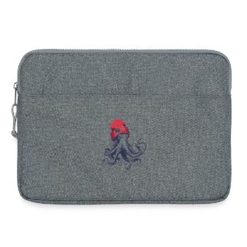 Poulpe de Pillepalle - Sacoche pour ordinateur portable 15 pouces - gris chiné - Devant