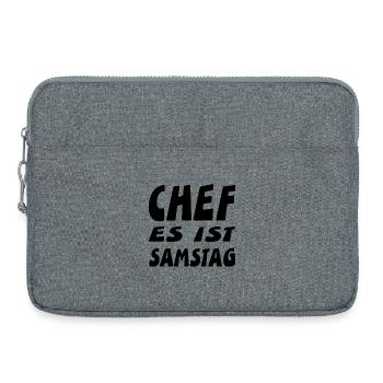 Chef - Laptoptasche 15" - Grau meliert - Vorne
