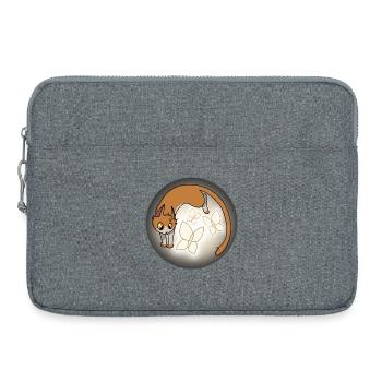 Whiskers of Light - Laptop bag 15" - heather grey - Front