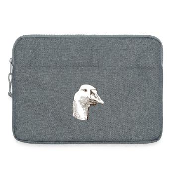 Gans - Laptoptasche 15" - Grau meliert - Vorne