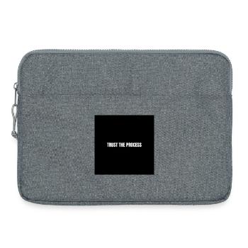Confidence in the Process - Laptop bag 15" - heather grey - Front