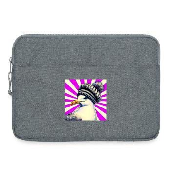 Möwe - Laptoptasche 15" - Grau meliert - Vorne