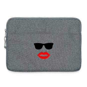 Lunettes de soleil - Sacoche pour ordinateur portable 15 pouces - gris chiné - Devant