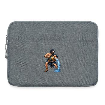 Wassermann - Laptoptasche 15" - Grau meliert - Vorne