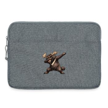 Essaisir l’orignal - Sacoche pour ordinateur portable 15 pouces - gris chiné - Devant