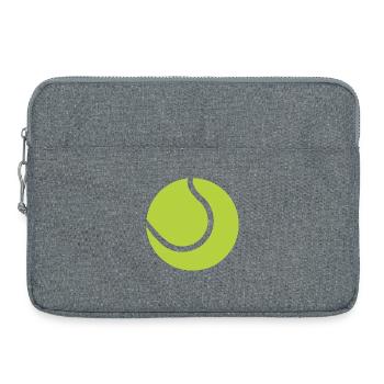 Tennisball - Laptoptasche 15" - Grau meliert - Vorne