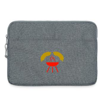 Griller - Sacoche pour ordinateur portable 15 pouces - gris chiné - Devant