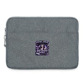 Bad Bit* Energy Neon, young miko - Laptoptasche 15" - Grau meliert - Vorne