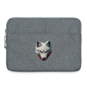 Wolf-Design - Laptoptasche 15" - Grau meliert - Vorne