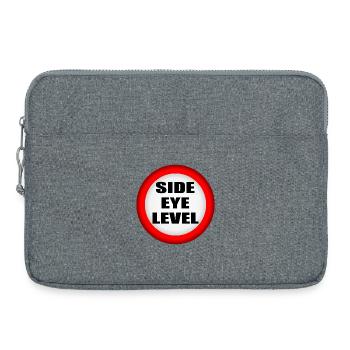 Niveau des yeux de côté - Sacoche pour ordinateur portable 15 pouces - gris chiné - Devant