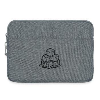 Kalt - Laptoptasche 15" - Grau meliert - Vorne