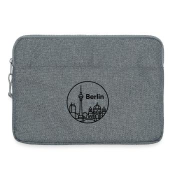 Berlin - Laptoptasche 15" - Grau meliert - Vorne