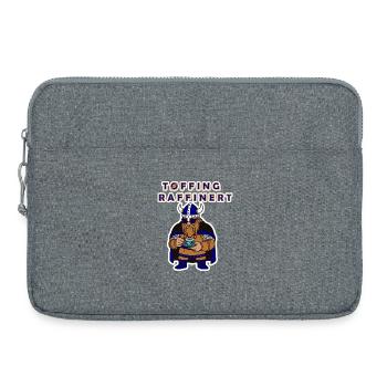 Oslo Norway Warrior Viking Coffee Culture - Sacoche pour ordinateur portable 15 pouces - gris chiné - Devant