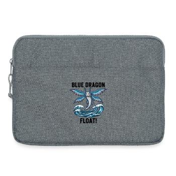 Dragon Bleu Mer Danger Float Blue Dragon Noir - Laptoptasche 15" - Grau meliert - Vorne