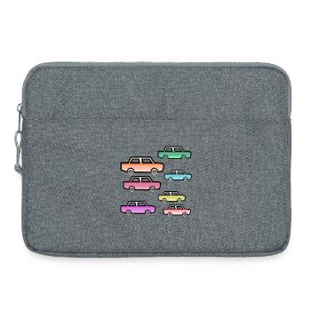 Autos - Laptoptasche 15" - Grau meliert - Vorne