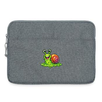 Tu me rends de la slime - Sacoche pour ordinateur portable 15 pouces - gris chiné - Devant