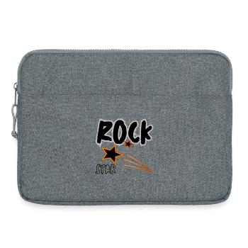 Rock Star - Laptoptasche 15" - Grau meliert - Vorne