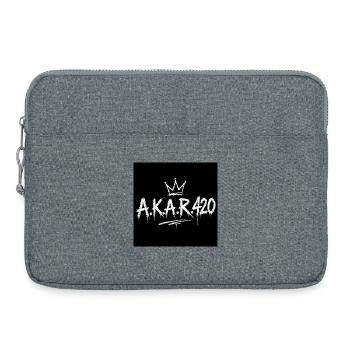 AKAR420 Couronne de graffiti - Sacoche pour ordinateur portable 15 pouces - gris chiné - Devant
