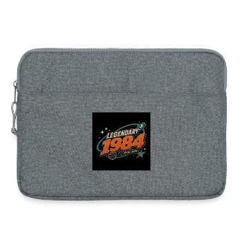 Retro Future 2003 – Limited Edition - Laptoptasche 15" - Grau meliert - Vorne
