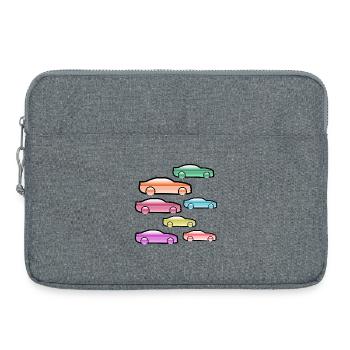 automobiles - Laptop bag 15" - heather grey - Front