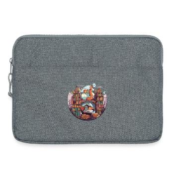 Dragon Library Reading Room Adventure - Laptop bag 15" - heather grey - Front