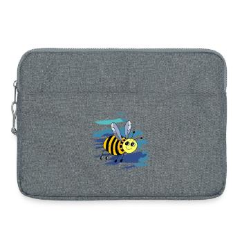 Insekt - Laptoptasche 15" - Grau meliert - Vorne