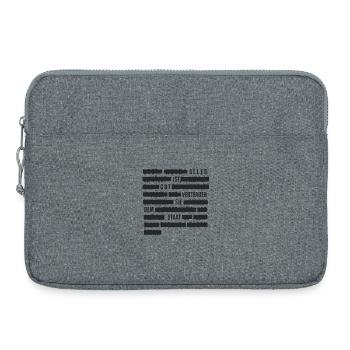Alles ist gut - Vertrauen Sie dem Staat. - Laptoptasche 15" - Grau meliert - Vorne