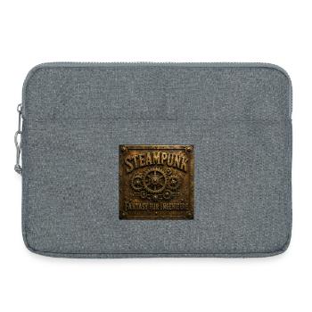 Steampunk. Fantasy für Ingenieure. - Laptoptasche 15" - Grau meliert - Vorne