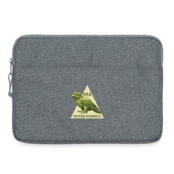Kea New Zealand bird - Laptop bag 15" - heather grey - Front