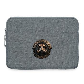 Scrap-Metal Resistance Reclaim From The Ruins - Laptoptasche 15" - Grau meliert - Vorne