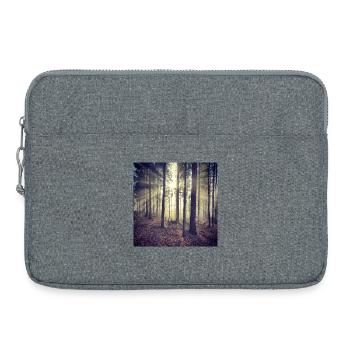 Sunbeams Forest Light - Laptop bag 15" - heather grey - Front